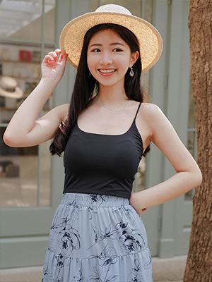 細肩彈性涼感Bra Top
