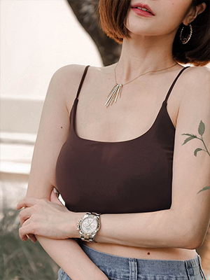 細肩彈性涼感Bra Top