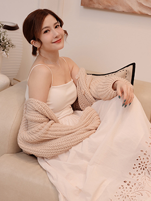 鏤空雕花Bra Top連衣裙